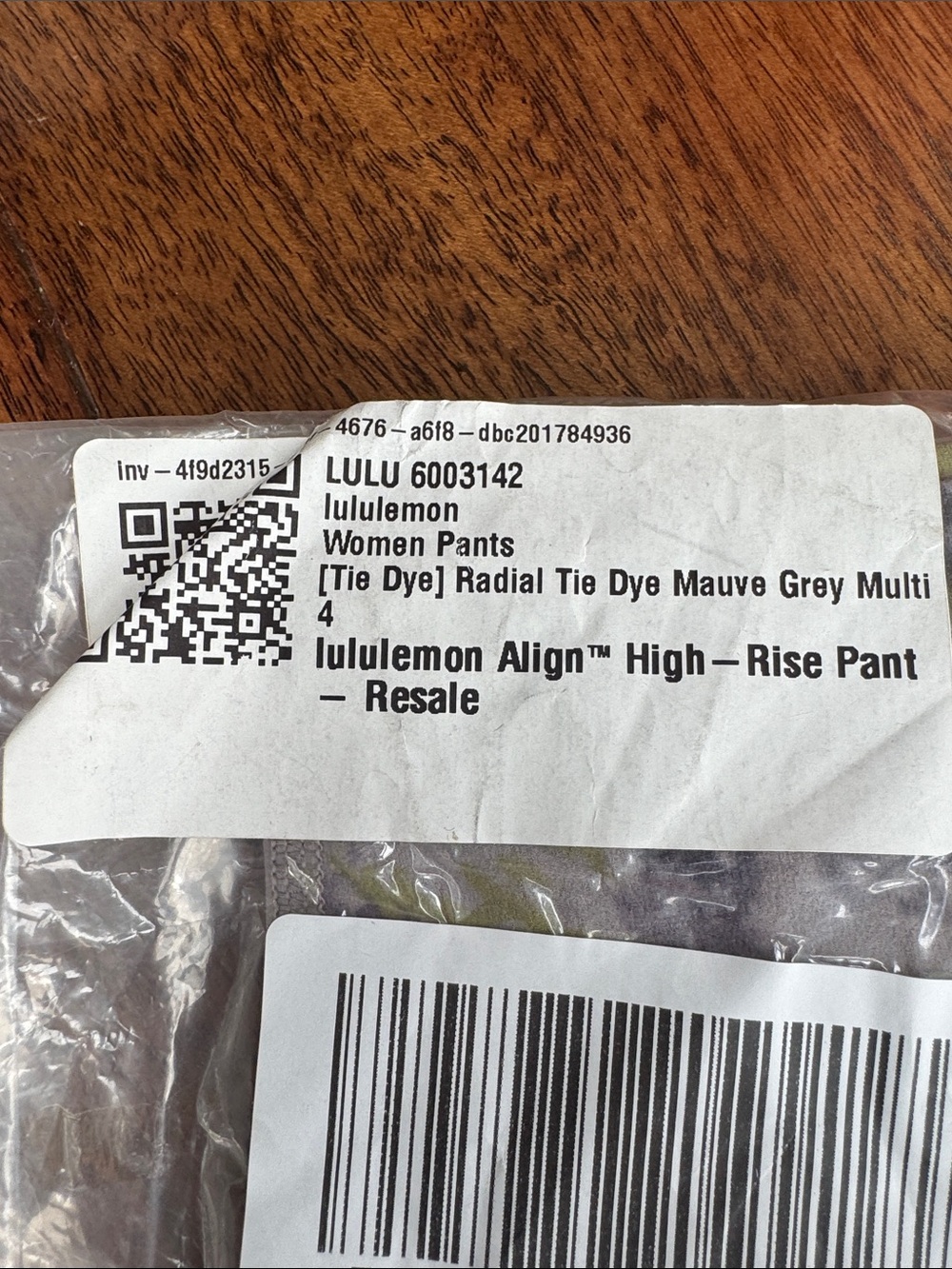 lululemon athletica Tie-Dye Leggings — Mauve, Gray, Olive